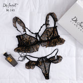 Shy tiger bra set